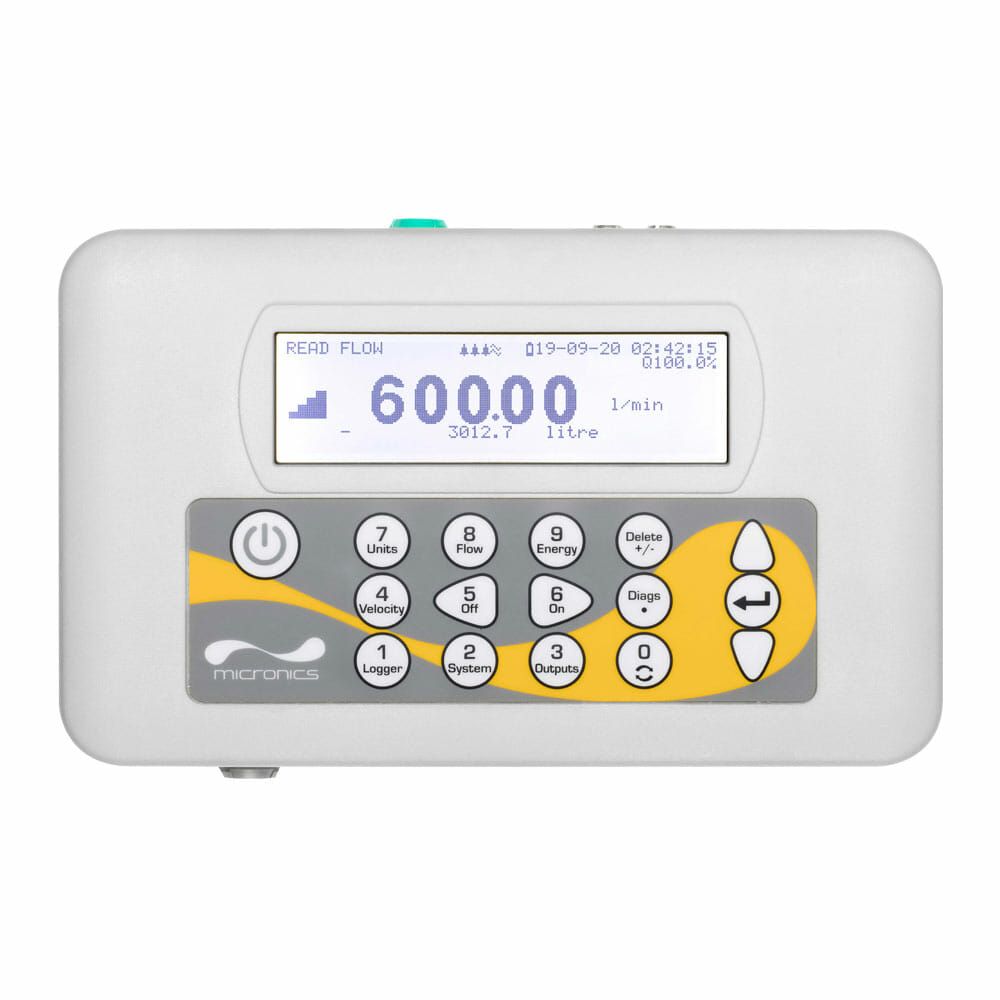 Portable Ultrasonic Flow Meter