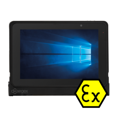 Aegex 100m intrinsically safe windows 10 tablet